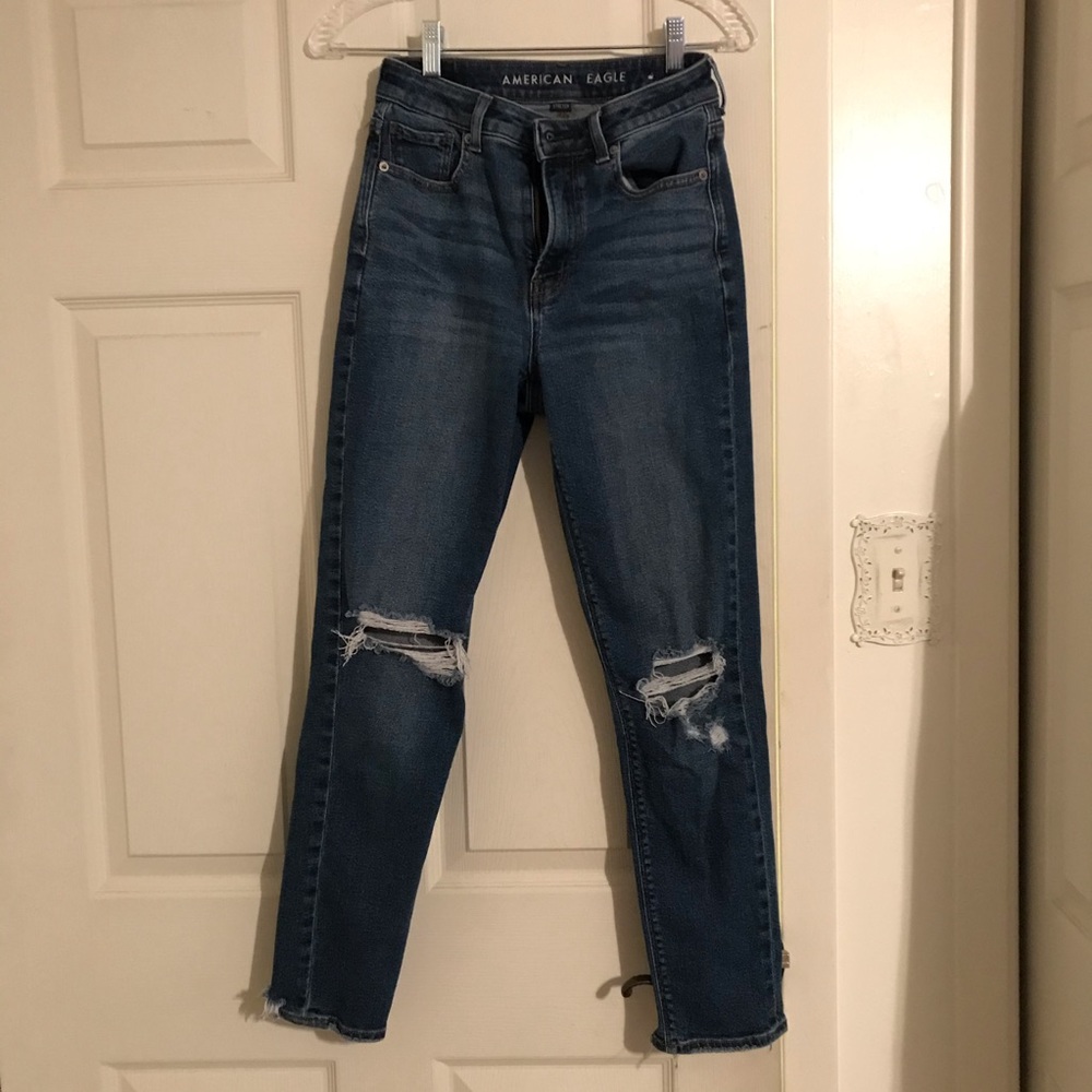 AE mom jeans